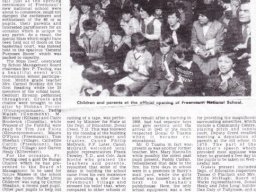 opening of new school